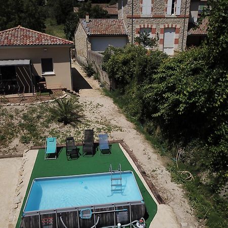 Gite Le Chaudron 1 A 7Pers Avec Piscine Villa Montclar-sur-Gervanne Exterior photo